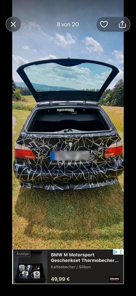 BMW 525 2004 — engine 177 HP (130kW)