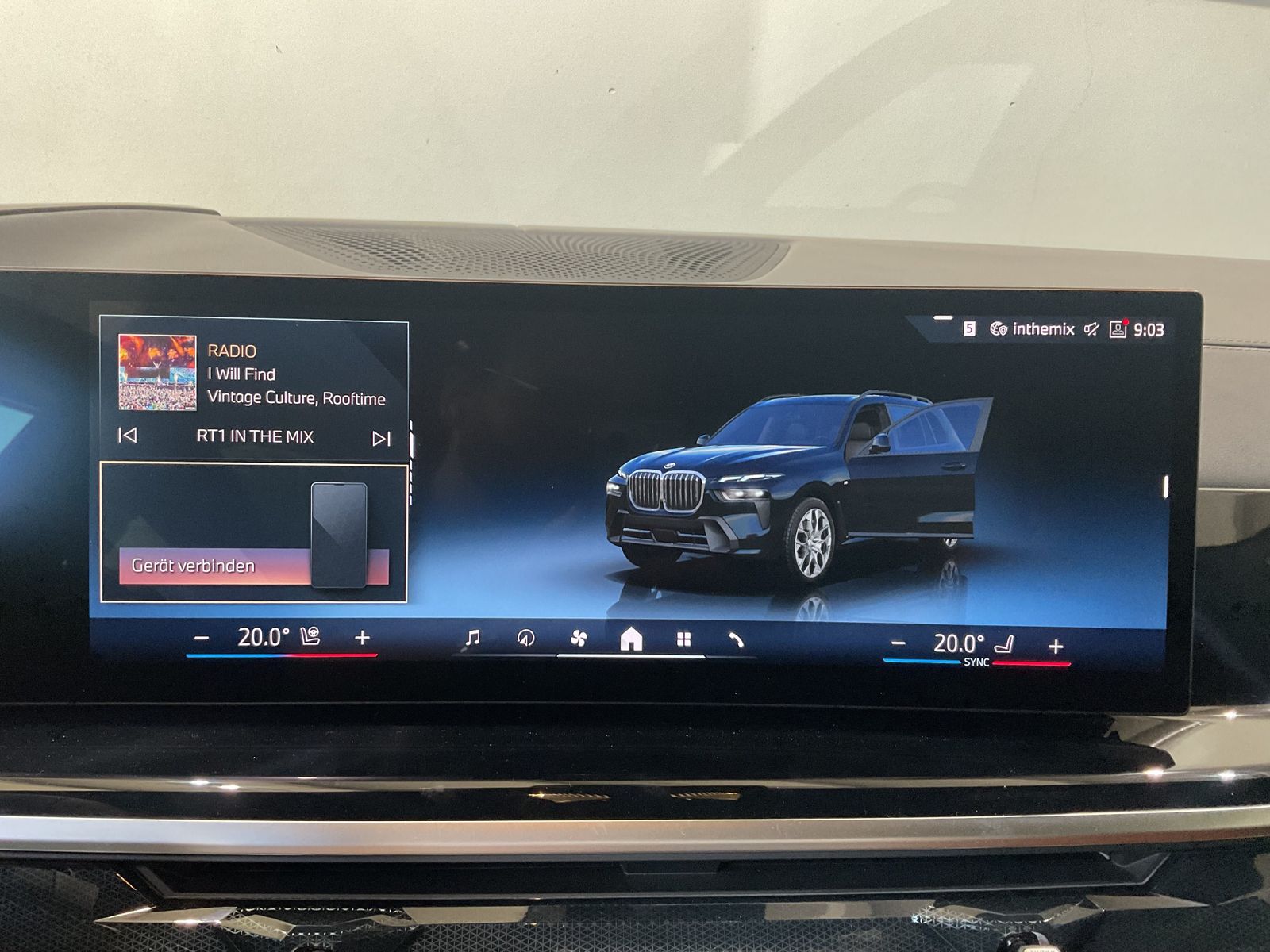 Fahrzeugabbildung BMW X7 xDrive40d Sitzbelüftung, H&K Hifi, AHK DAB