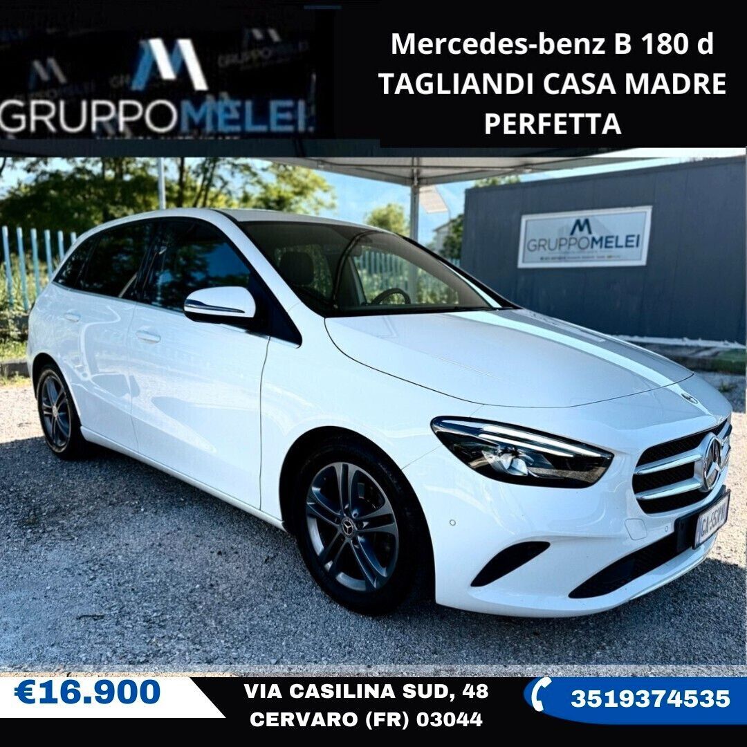 MERCEDES-BENZ Mercedes-benz B 180 d TAGLIANDI CASA MADRE PERFE