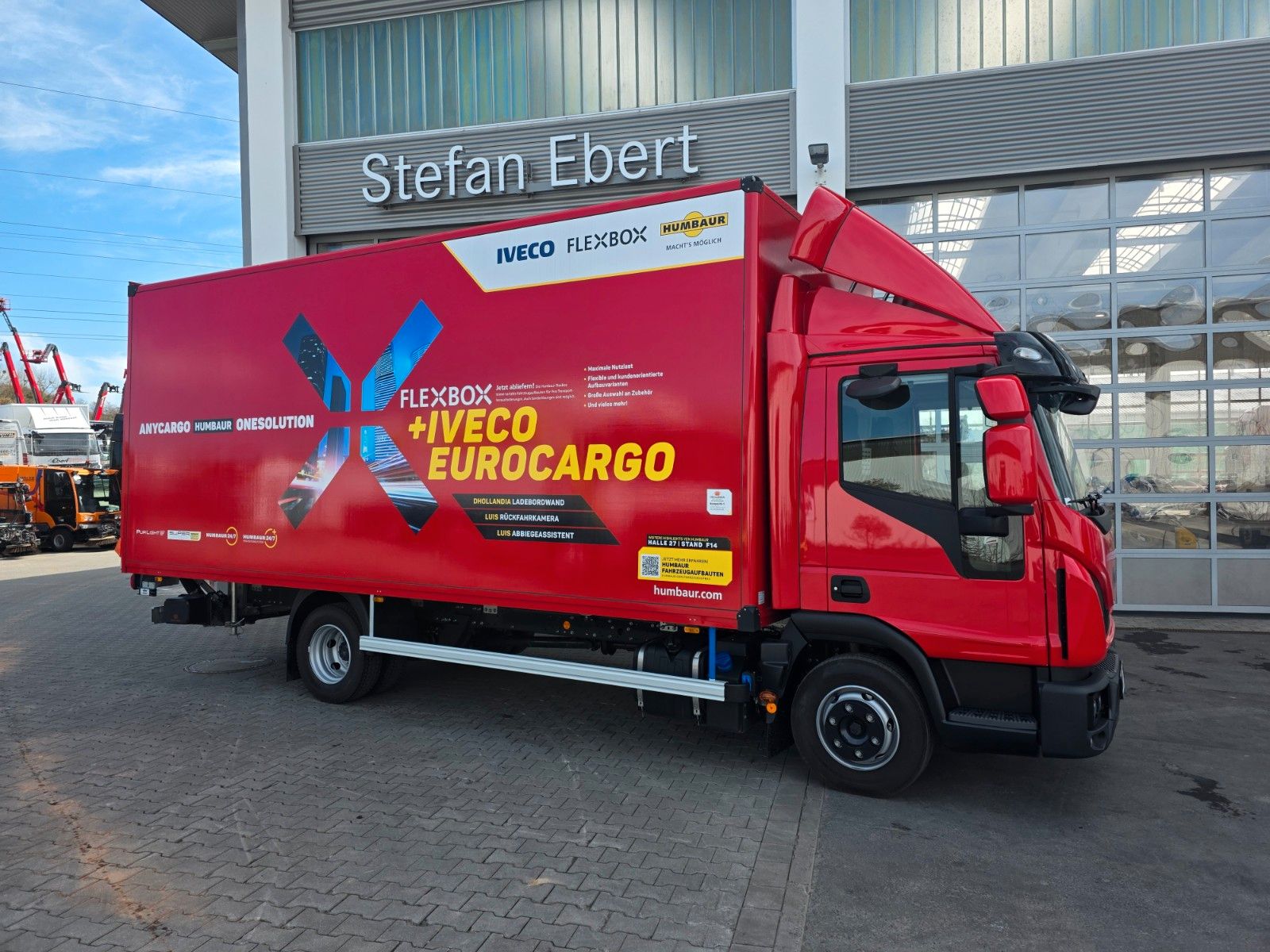 Fahrzeugabbildung Iveco Eurocargo ML75E19/P LBW 1.000kg Kamera Spoiler