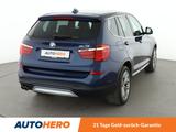 BMW X3 xDrive 35d Aut.*NAVI*BI-XENON*ACC*HUD*PANO* - BMW X3: Blau