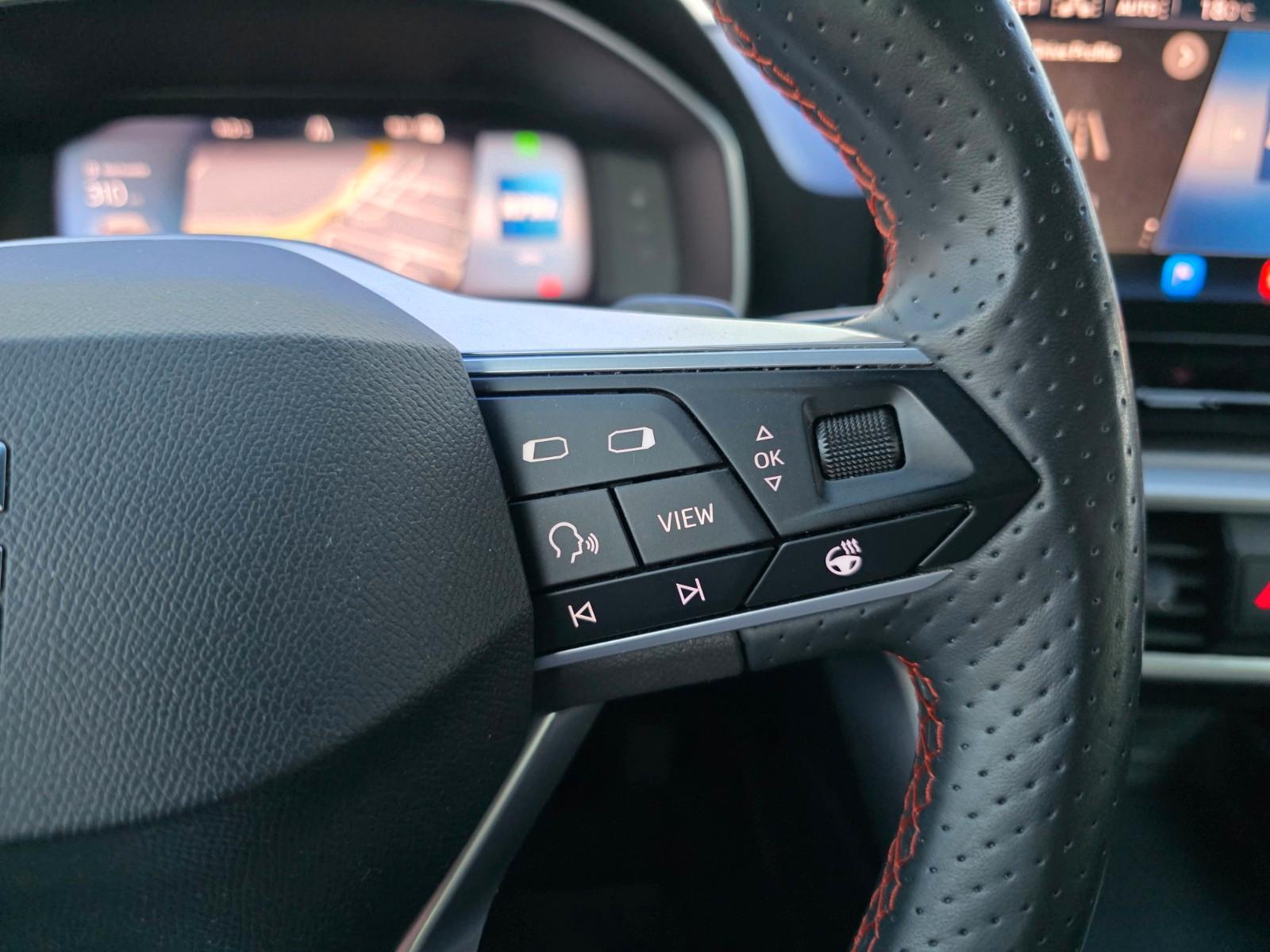 SEAT Leon 1.5 eTSI DSG FR/LED/Navi/AHK/ACC/APS/8fach, миниатюра 20