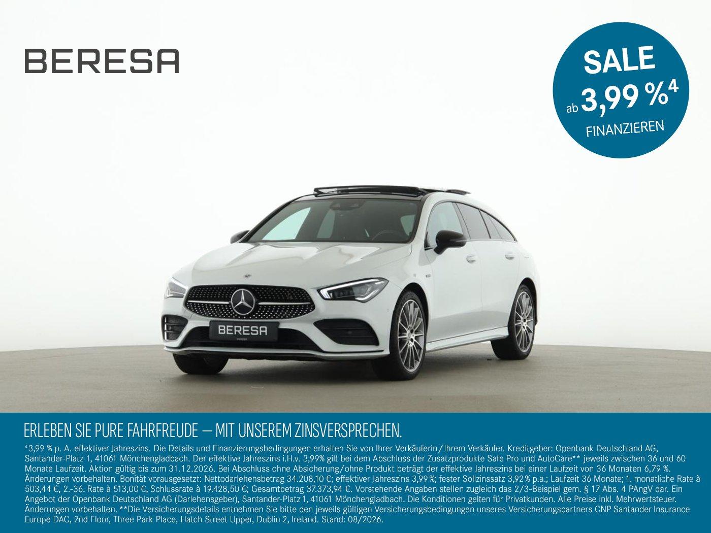 Mercedes-Benz CLA 250 e SB AMG MBUX Pano AHK Kamera Multibeam