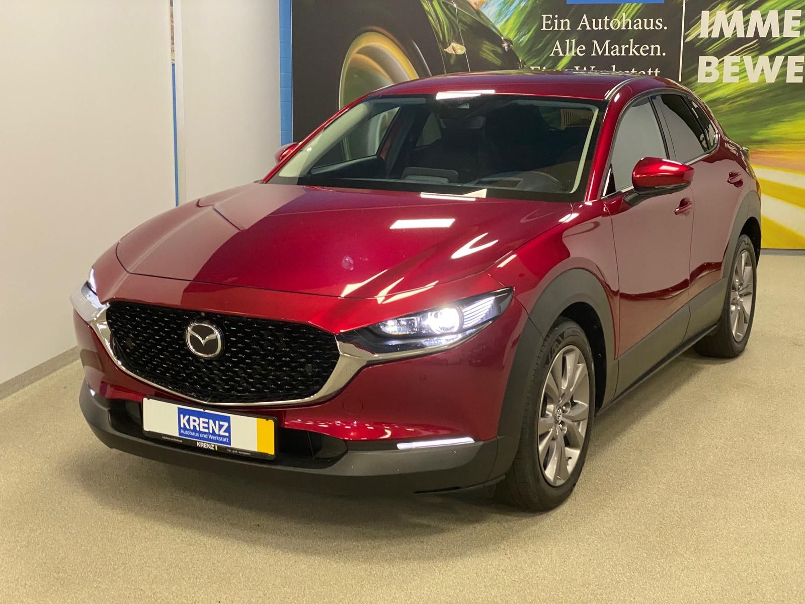 Fahrzeugabbildung Mazda CX-30 APP+KLIMA+RFK+PDC+NAVI+SITZHEIZ+Head-Up+An