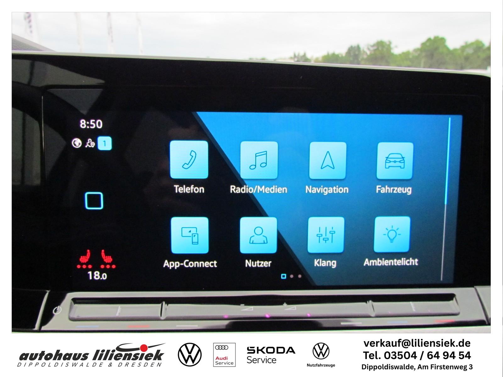 Volkswagen Golf 8 Variant 1.5 eTSI DSG Life 1HD/ACC/NAVI/LE, миниатюра 24