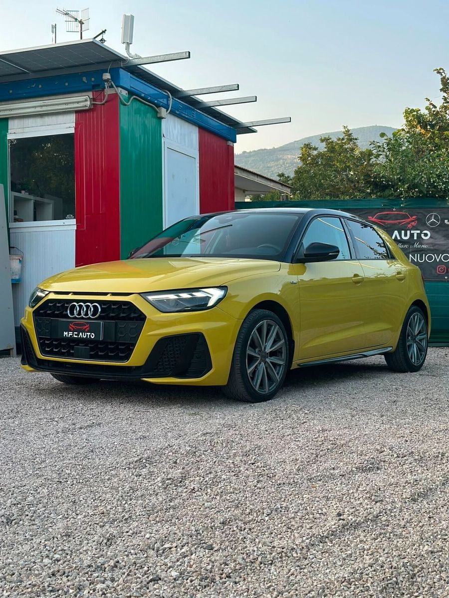 Audi A1 2023 SPB S-line Identity Black GARANZIA  imagem 3