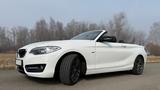 BMW 220i Cabrio SportLine/2 J. Gebrauchtwagengarant. - BMW 2er Reihe von privat