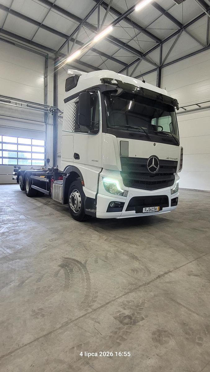 Mercedes-Benz Actros 2548 multi lenk-lift ladebordwand DE Brie
