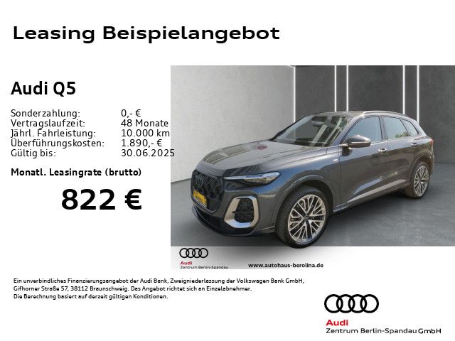 AUDI Q5 TFSI S line S tronic *MATRIX*AHK*HuD*B&O*ACC*