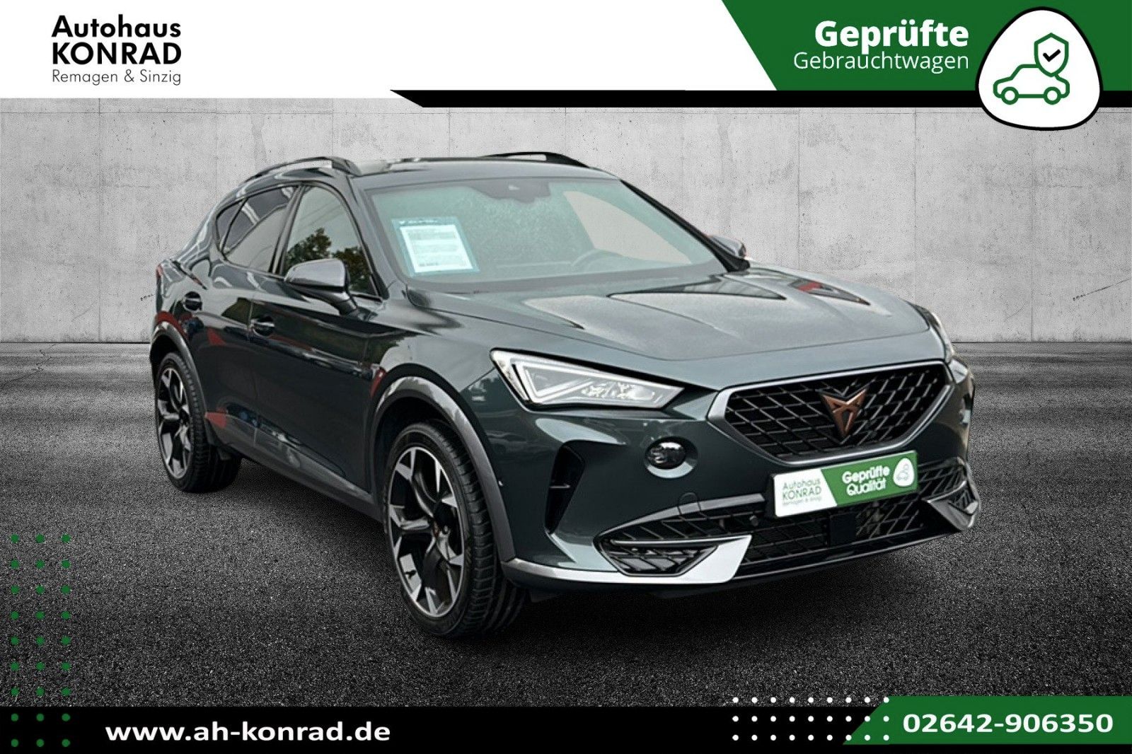 Fahrzeugabbildung CUPRA Formentor VZ 1.4 e-Hybrid 245PS*AHK*CAMOUFLAG*