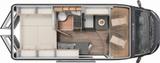 Fiat Camper Van , Wohnmobil, Sunlight Cliff 600 XV - Fiat 600