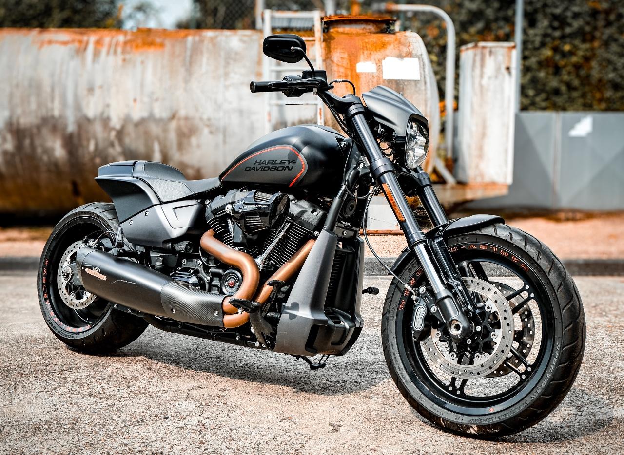 Harley-Davidson FXDR 114 - J&H - LED Blinker - Heckumbau- Cool!