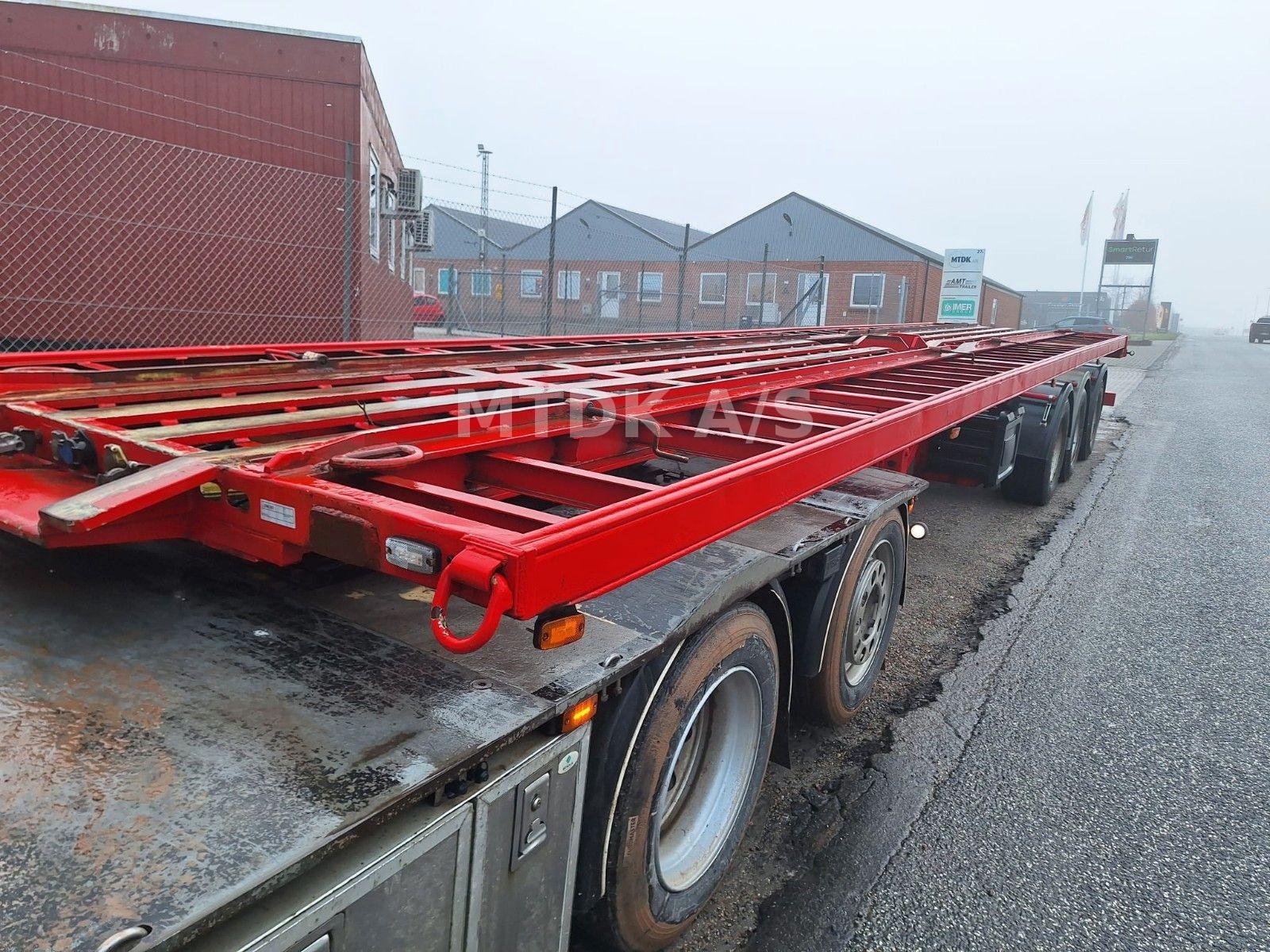 LeciTrailer 3-Achsen-Containeranhänger