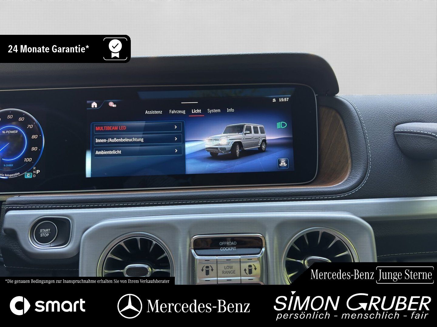Fahrzeugabbildung Mercedes-Benz G 580 EQ AMG Night Exclusive magno Mod 2026