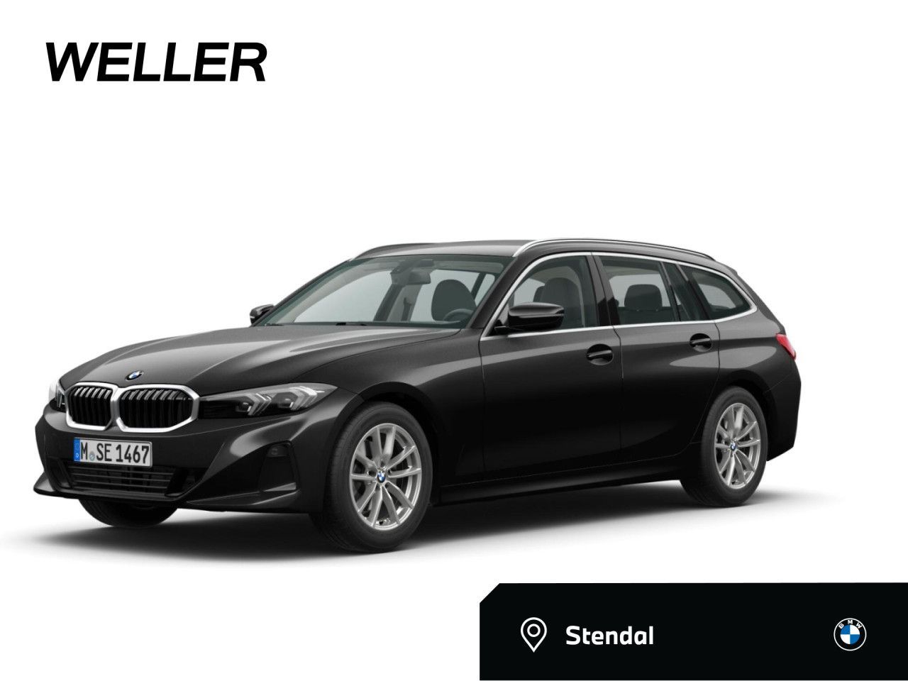 BMW 318dA Touring AHK,Curved,SHZ,Tempo,FernlichtAss