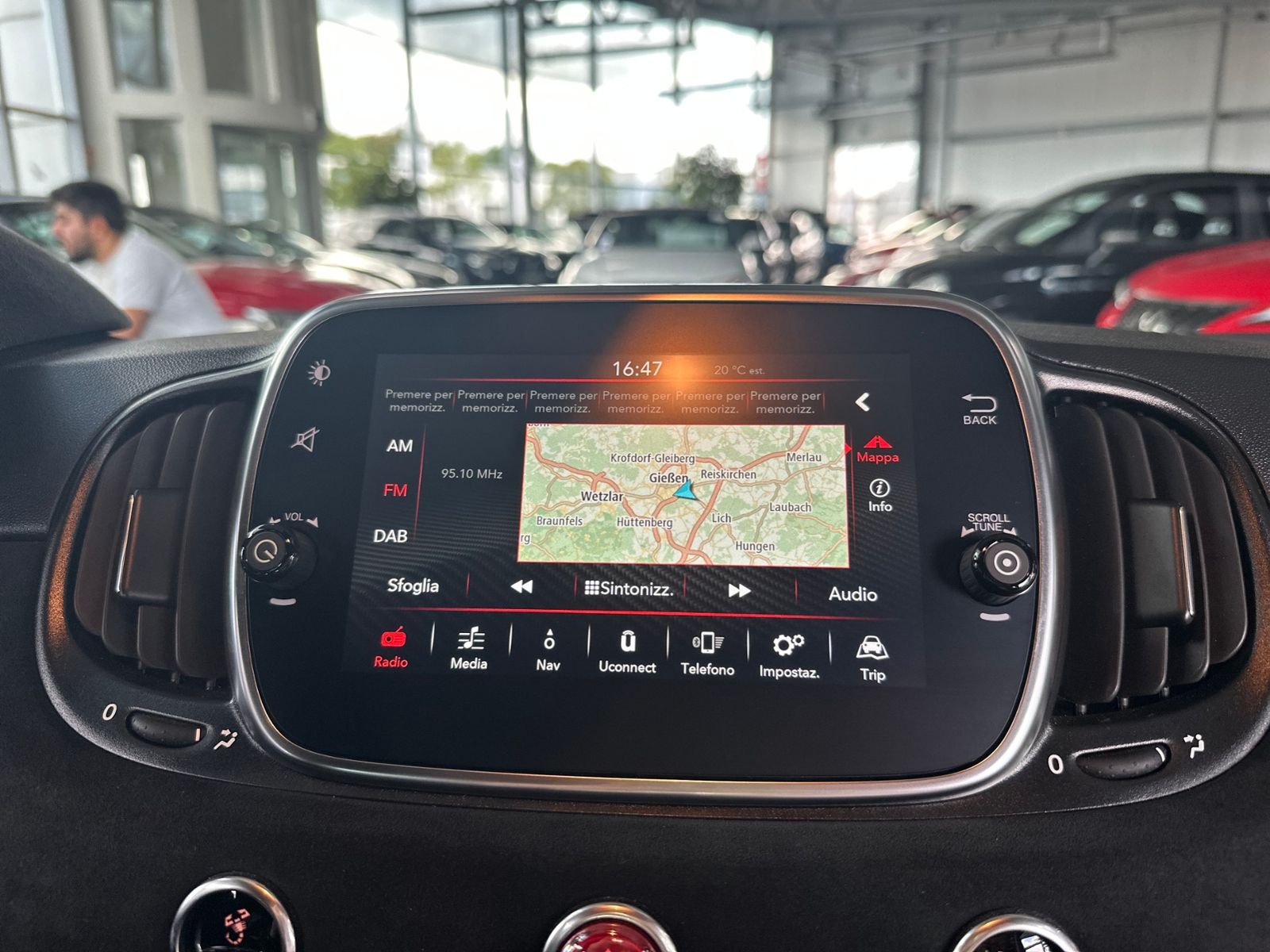 Fahrzeugabbildung Abarth 595C Competizione KLIMA NAV DAB PDC ALU