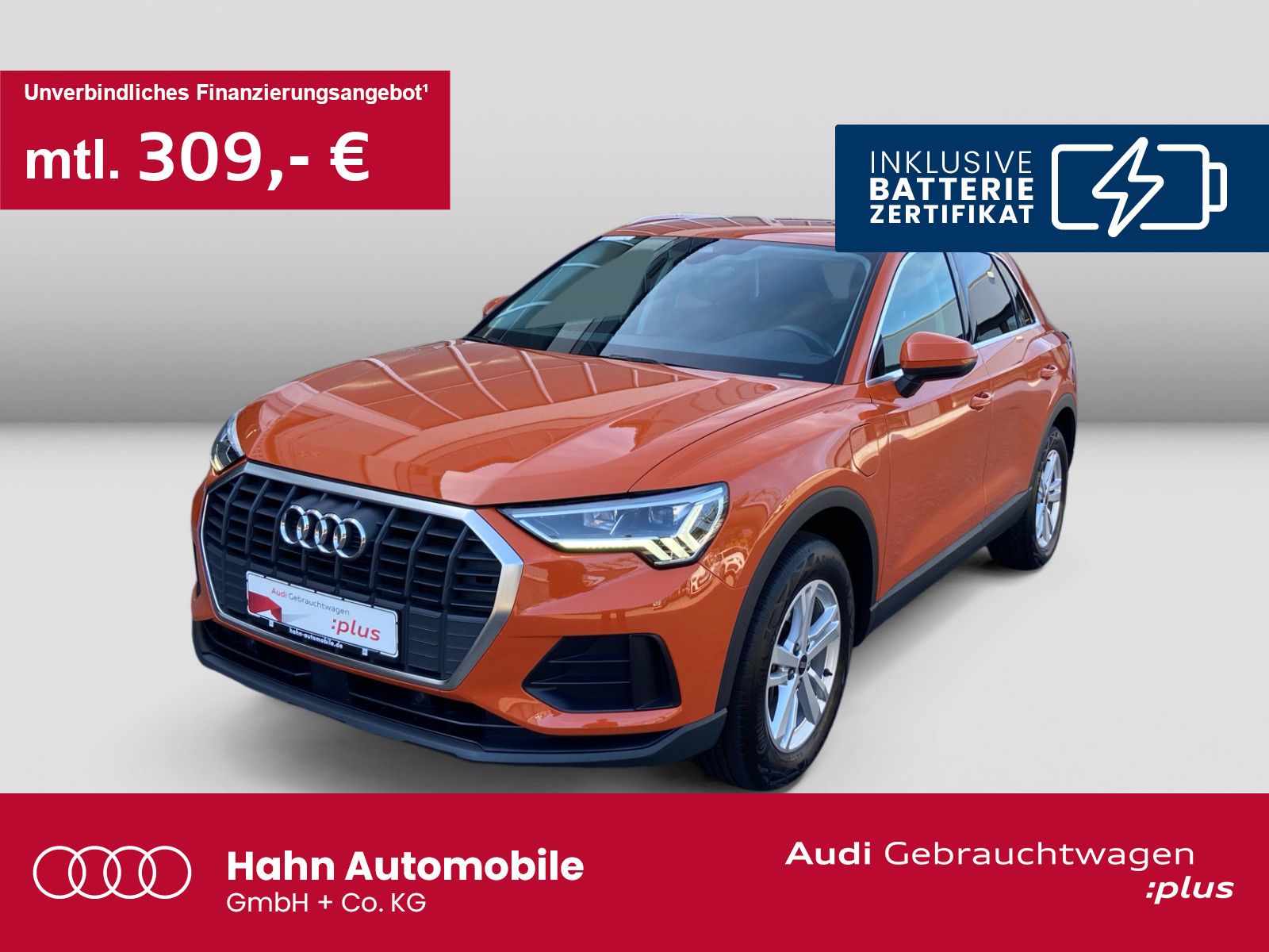 Audi Q3 45TFSIe S-trc Virtual LED GRA Navi Sitzh