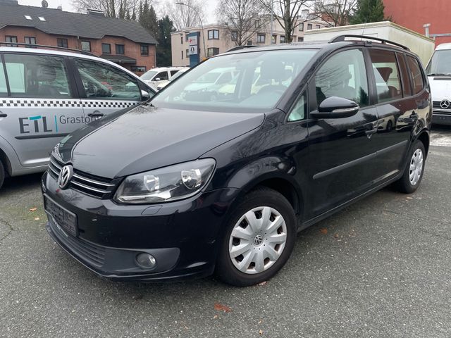 Volkswagen Touran 1.6 TDI*Org.Schwarz*Leder*7-Sitze*Aut.