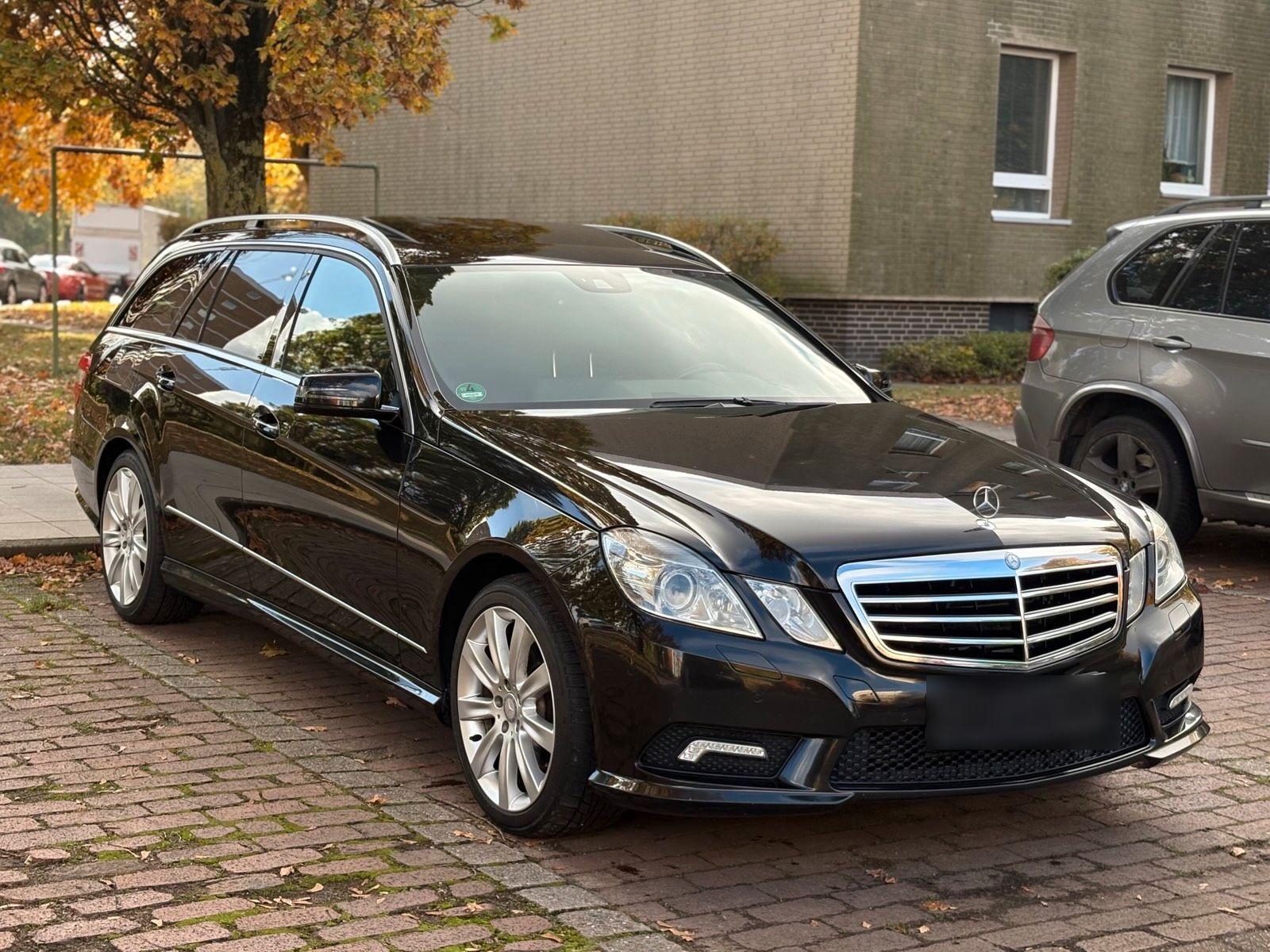 Mercedes-Benz E350 2010 — rear view