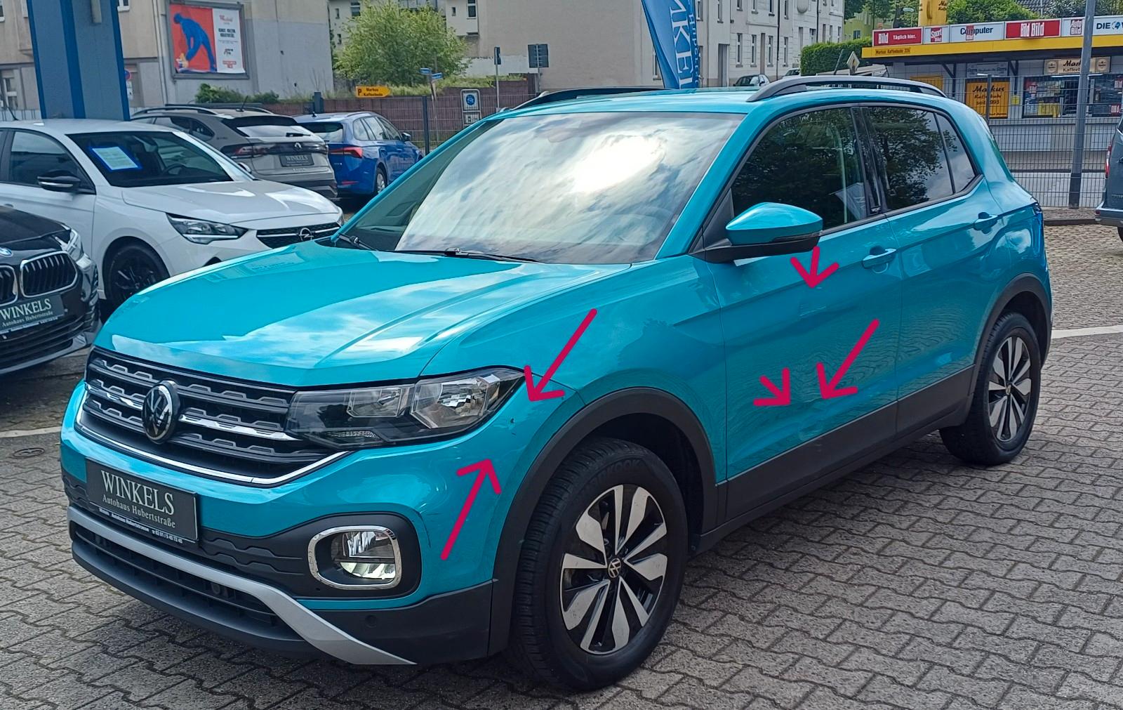 Volkswagen T-Cross Move DSG-Klimaaut-Navi-Sitzhg-PDCv+h-DAB