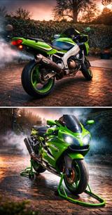 Kawasaki Ninja ZX6R 636a - KAWASAKI 2003 ZX6R 636