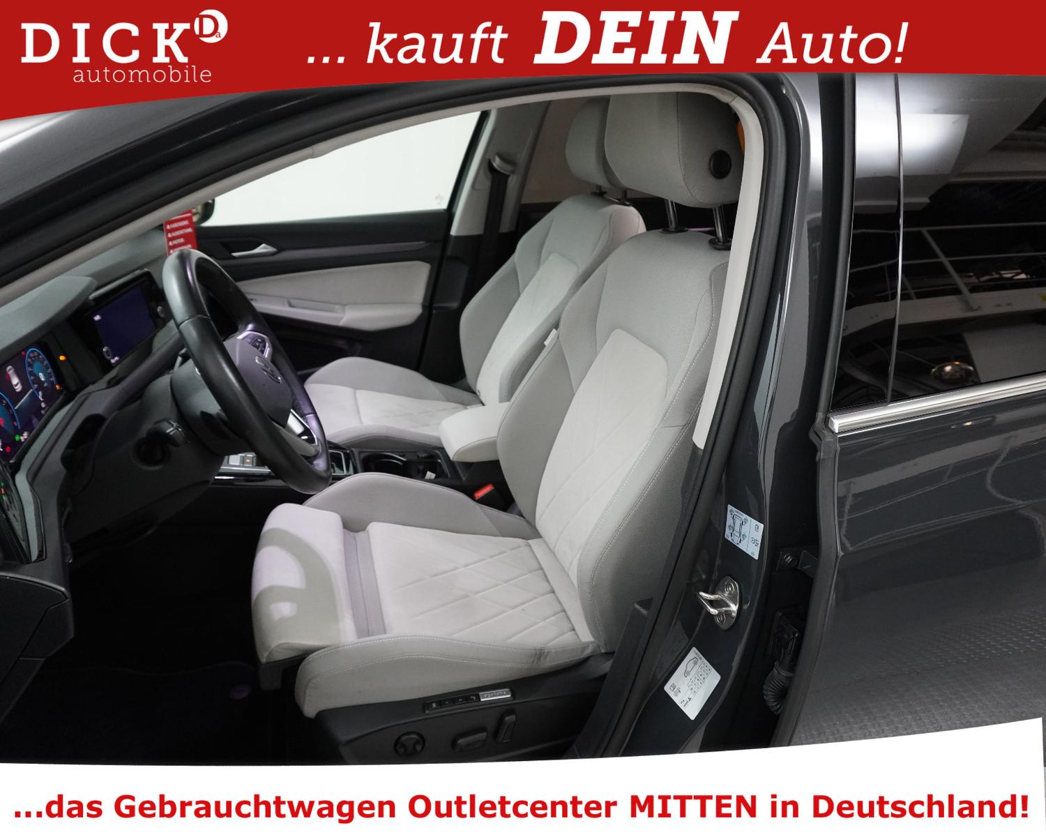 Volkswagen Golf VIII 1.5 eTSI Style MEMO+MASS+KAM+ACC+VIRTU, миниатюра 11