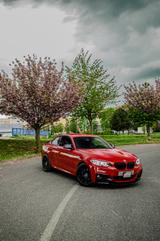 BMW 220d  Steptronic Coupé M Sport M Sport, 2016 - rote BMW 220