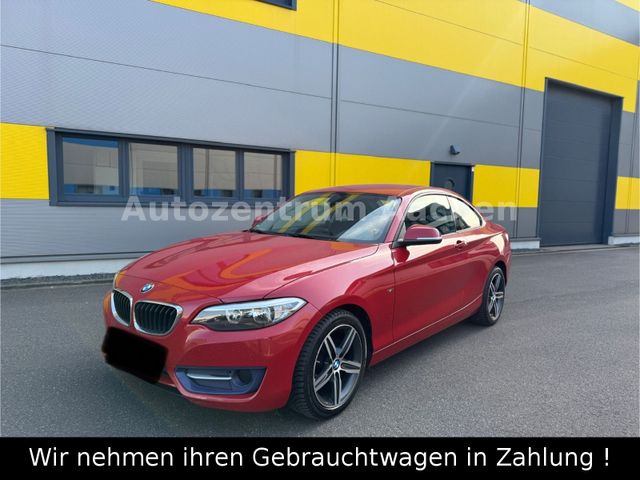 BMW 218d Coupe Sport Line *SHZ*TEMPOMAT*NAVI