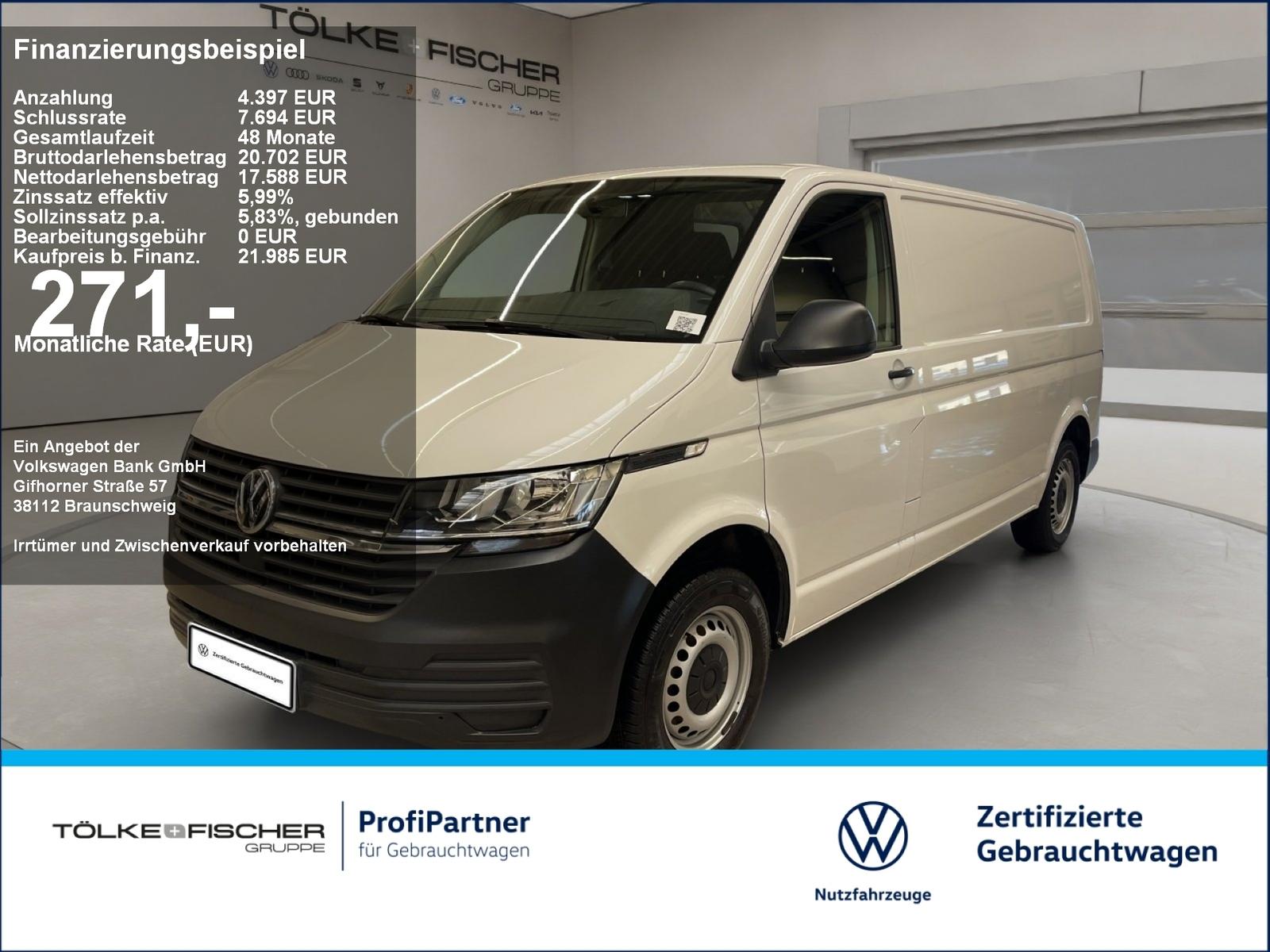 Volkswagen T6.1 Transporter 2.0 TDI Kasten FWD lang AHK