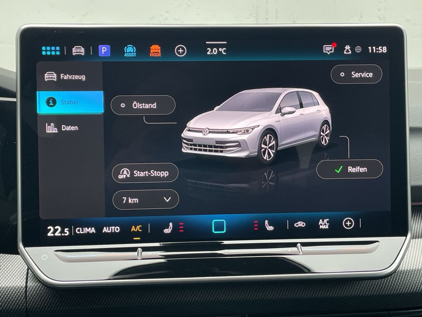 Golf VIII R-Line 1.5 eTSI DSG Black Style Kamera