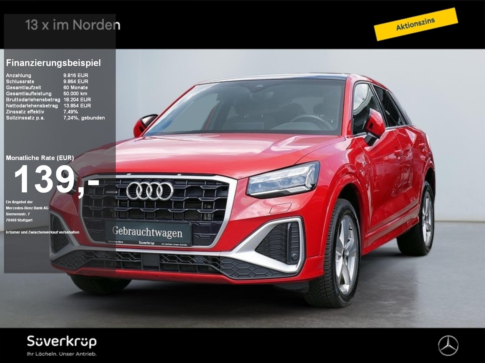 Audi Q2 40 2.0 TFSI quattro S line (EURO 6d) AHK PANO