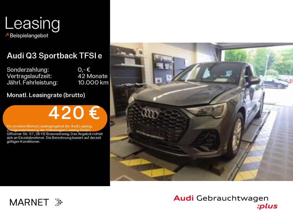 Audi Q3 Sportback TFSI e 45 S line*Navi*PDC*Virtual*S