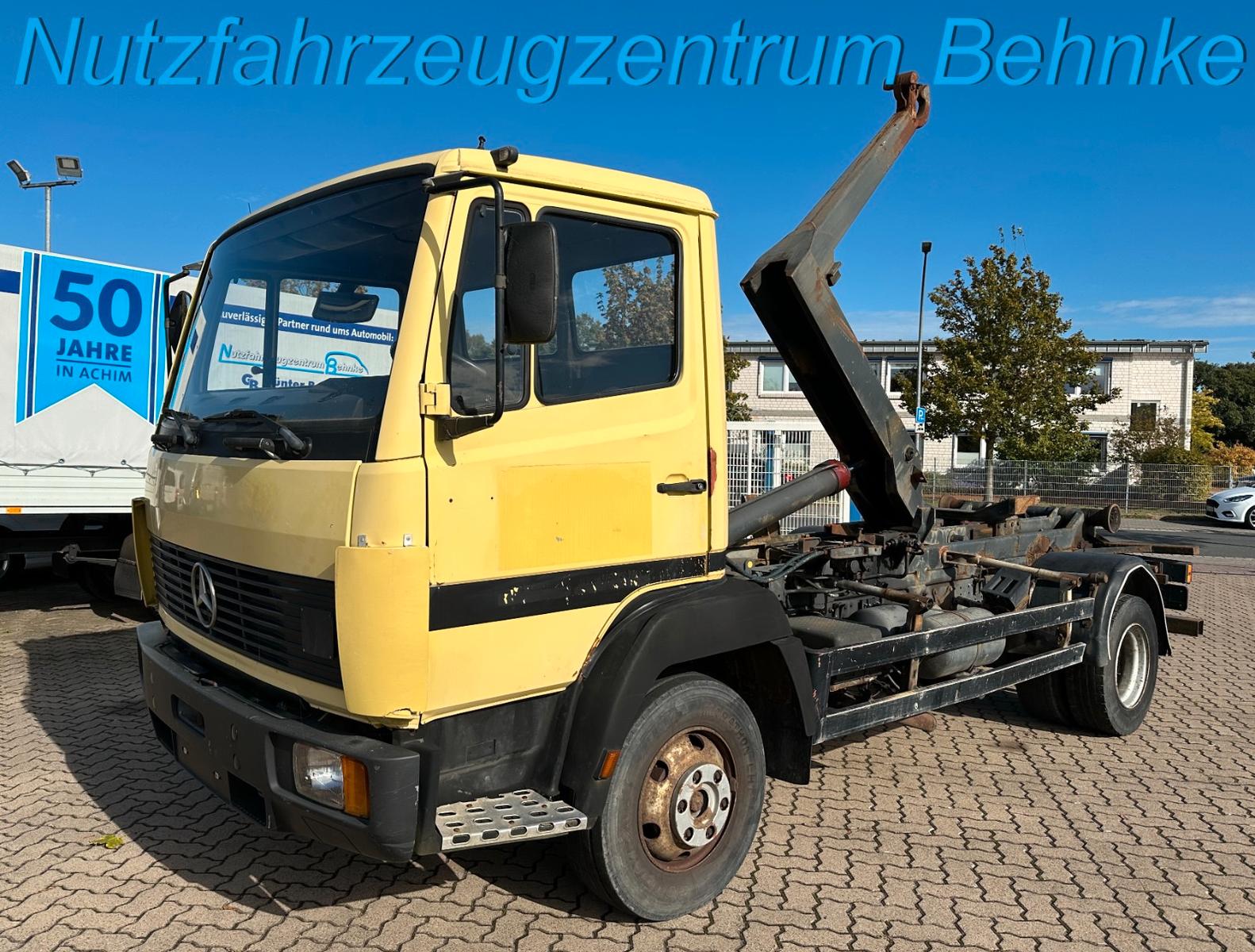 Mercedes-Benz 814 BB Abrollkipper/ Meiller City Haken/ 2x AHK