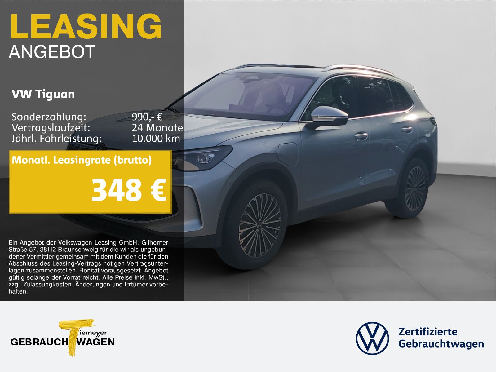 Volkswagen Tiguan eHybrid ELEGANCE 360° PANO MATRIX AHK foto 1