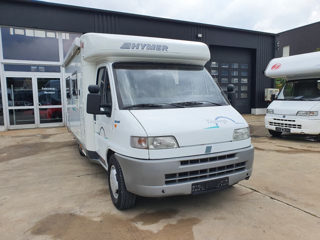 HYMER / ERIBA / HYMERCAR Tramp T574/Markise/Festbett/Fahrradträger/SAT/TV