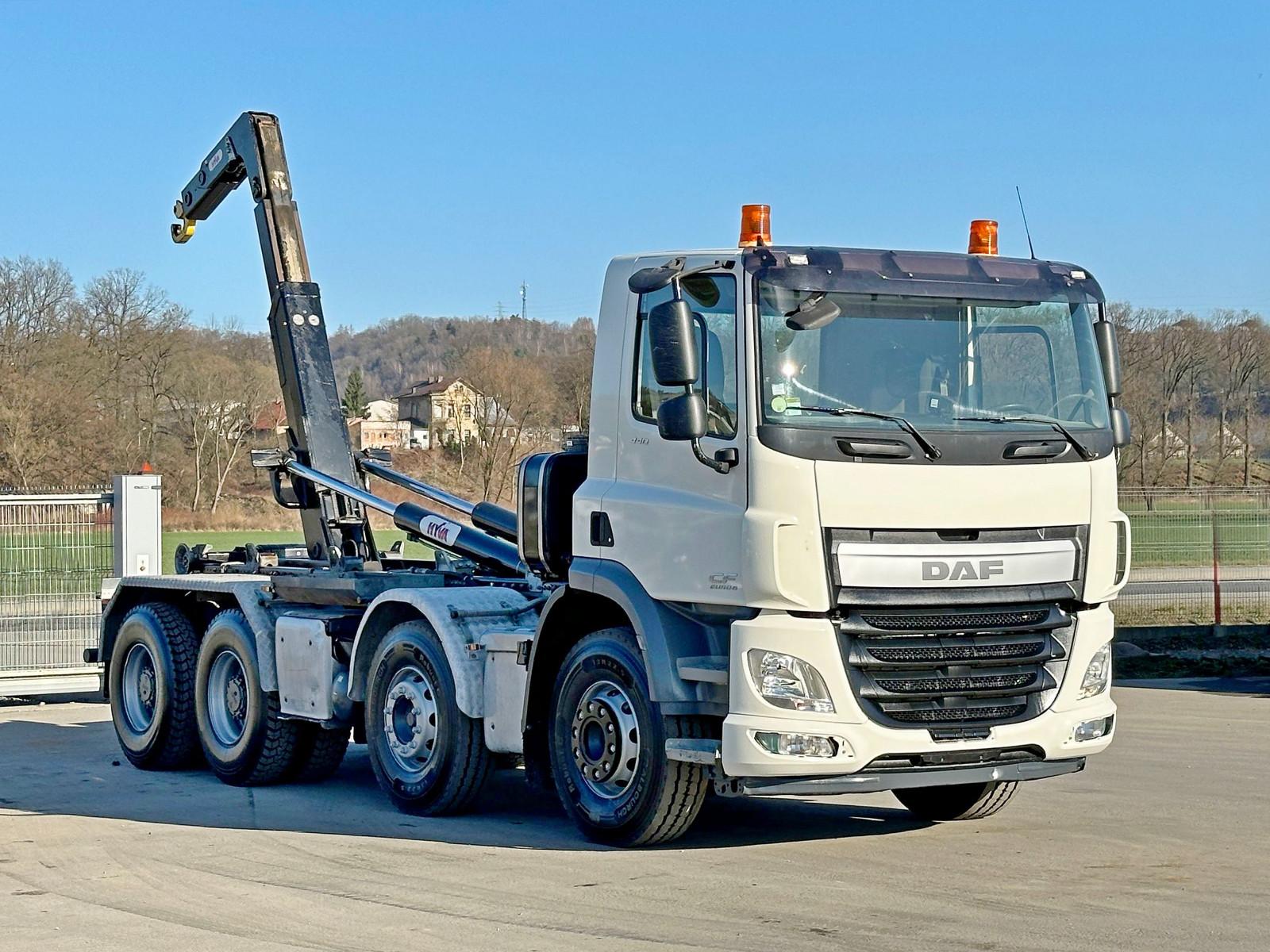 DAF CF 440 * Abrollkipper * 8x4!