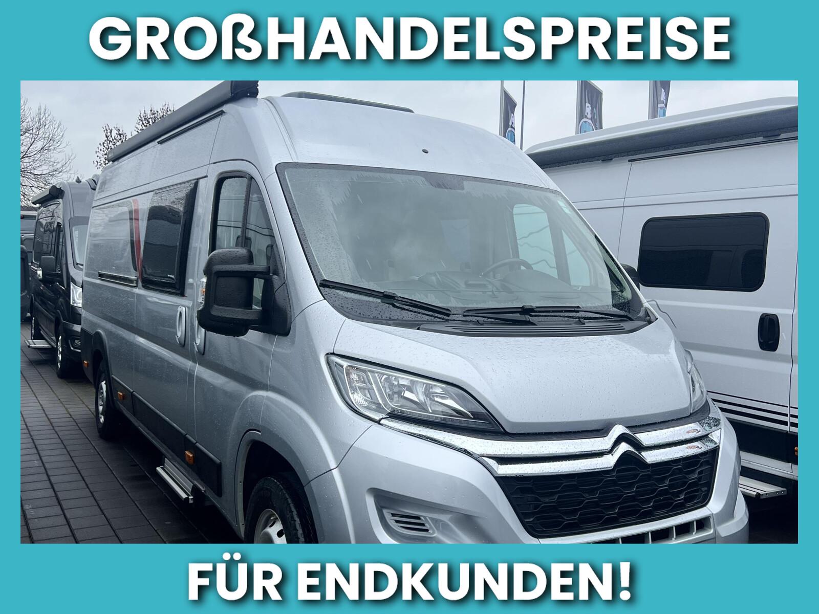 Bürstner Campeo C 640 Längsbett,Silber,Radio+RFK,Markise