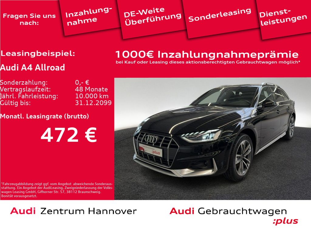 Audi A4 allroad 40 TDI quattro Matrix LED Navi virtua