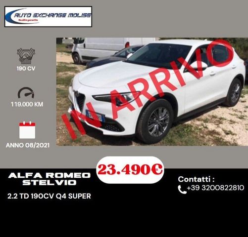 Alfa Romeo Stelvio 2.2 Turbodiesel 190 CV AT8 Q4