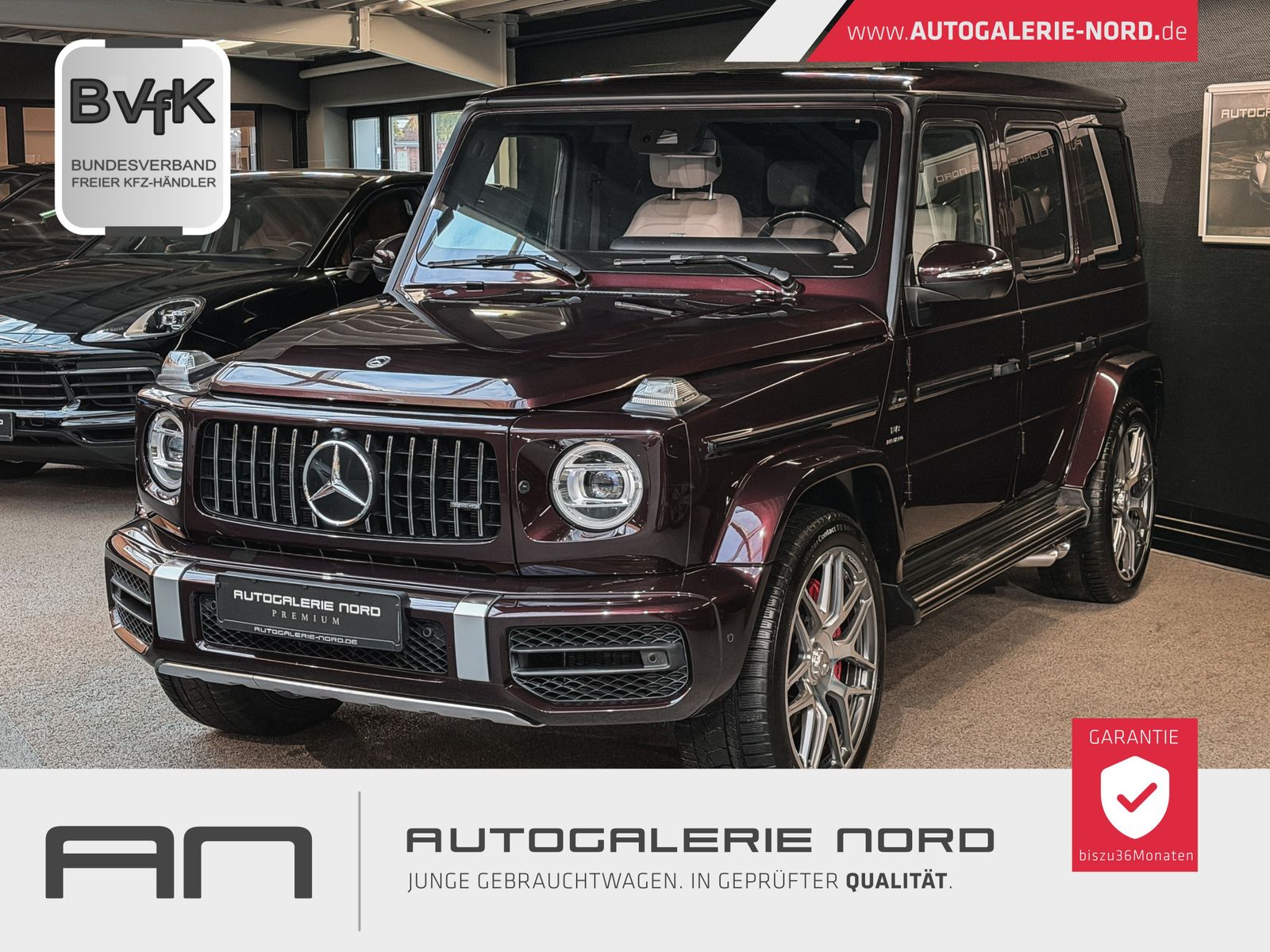 MERCEDES-BENZ G 63 AMG Manufaktur+360°Kam+Standheiz+Burmester