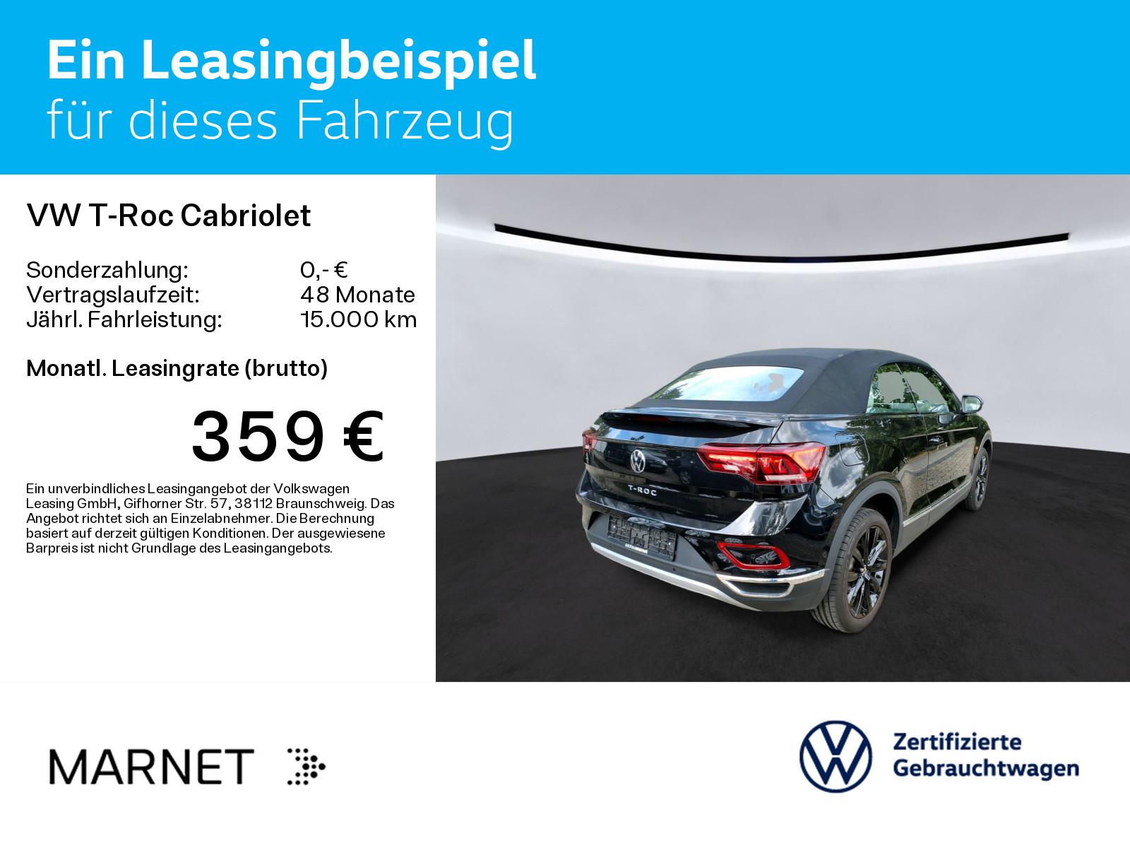 Volkswagen T-Roc Cabriolet 1.5 TSI Style Black Style DSG Na, миниатюра 20