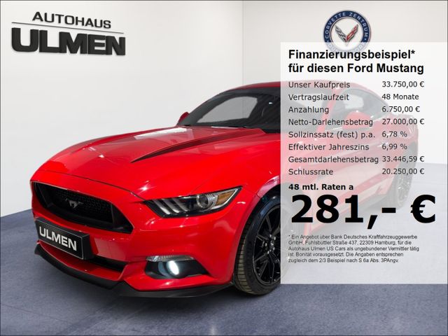 Ford Mustang GT 5.0 V8 Schalter Luftfahwerk Sternenhi