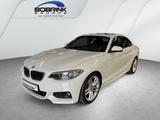 BMW 225 d Coupe M Sport Glasdach elektr. HK PDC Shz. - mit Diesel-Antrieb: Coupe, Weiß