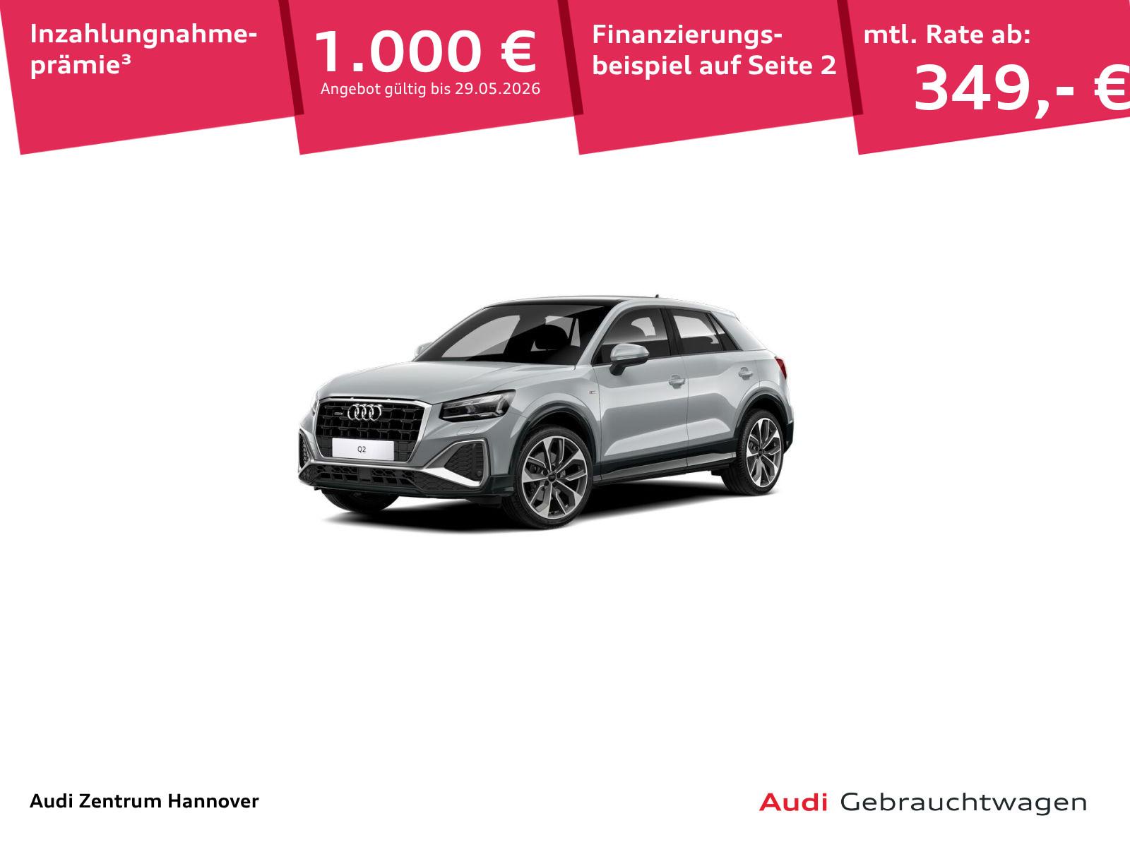 Audi Q2 S line 40 TFSI quattro Matrix Pano LED