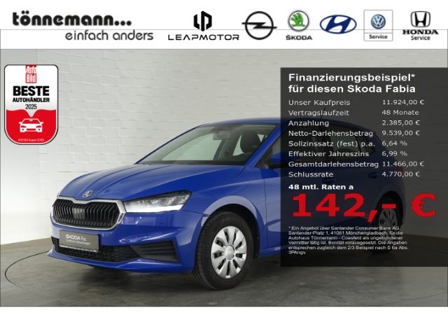 Fabia ACTIVE MPI+BLUETOOTH+KLIMA+LED-SCHEINWERFE