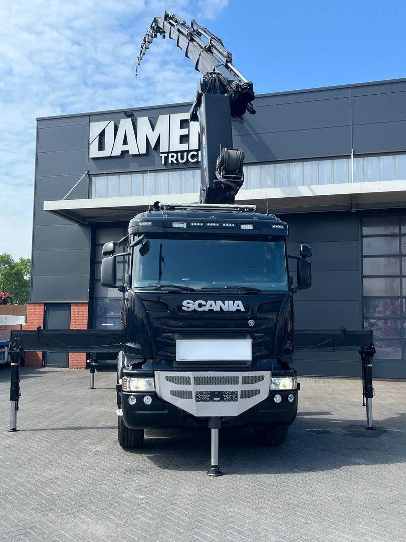 Scania R490 R 490 8x2 Euro 6 HMF 8520-K6 + JIB FJ2000-K