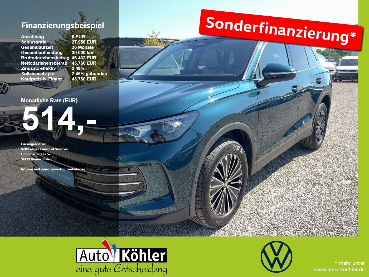 Volkswagen Tiguan Elegance 4Motion TDI DSG AHK/CarPlay/StHz