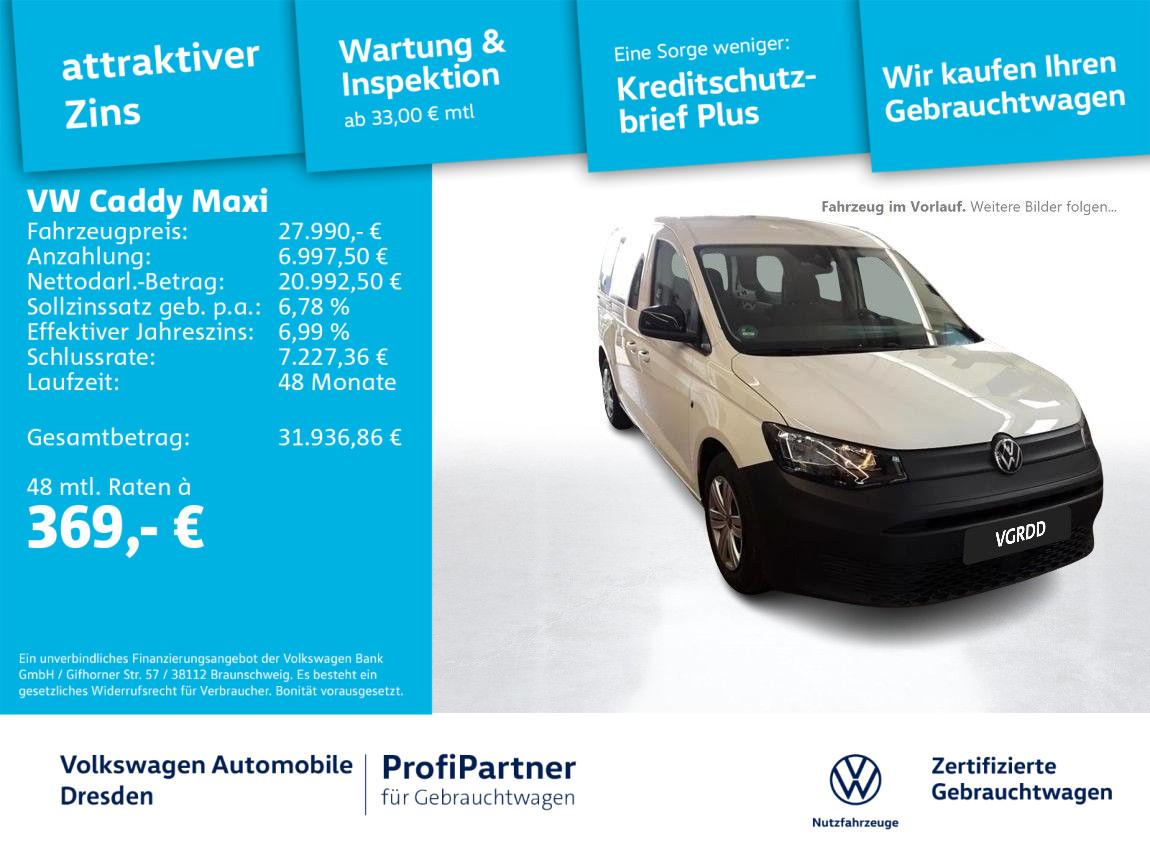 Volkswagen Caddy Maxi Basis 1,5 TSI KLIMA AHZV PDC FLÜGEL