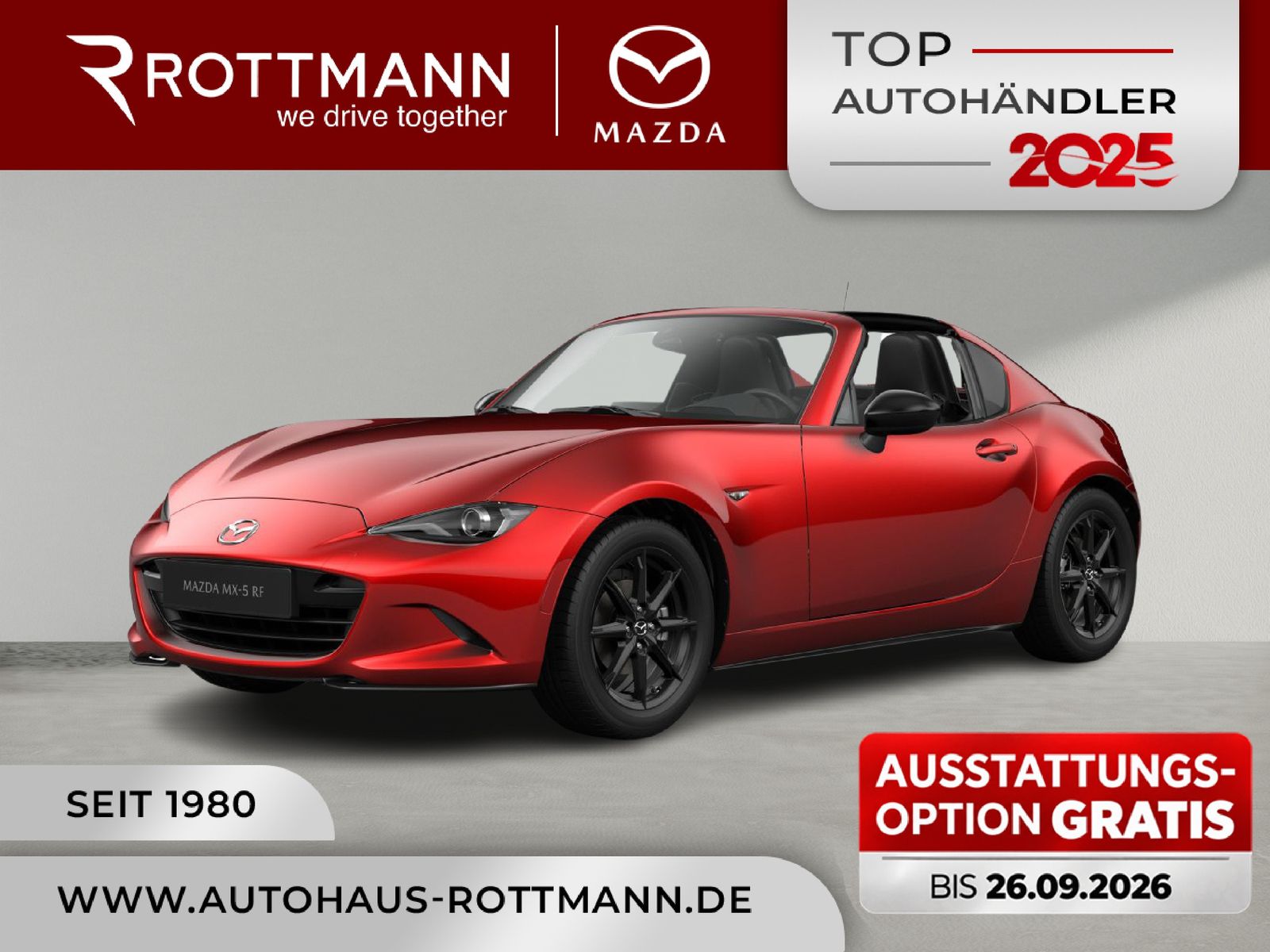 Mazda MX-5 RF 2027 1.5 SKYACTIV-G 136ps PRIME-Line
