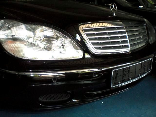 Mercedes-Benz S 500 Limousine lang  Bi-Xenon, schwarz, 2000